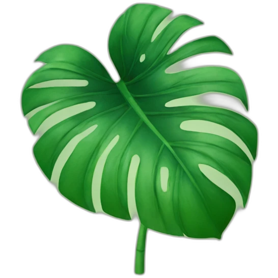 monstera emoji