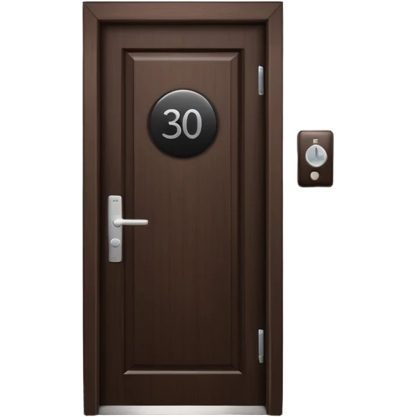 hotel room number 三百九 in Japanese emoji