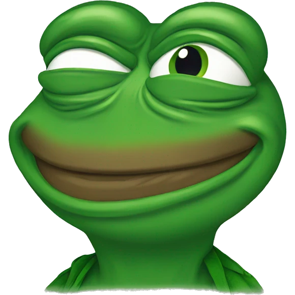 Pepe the frog emoji