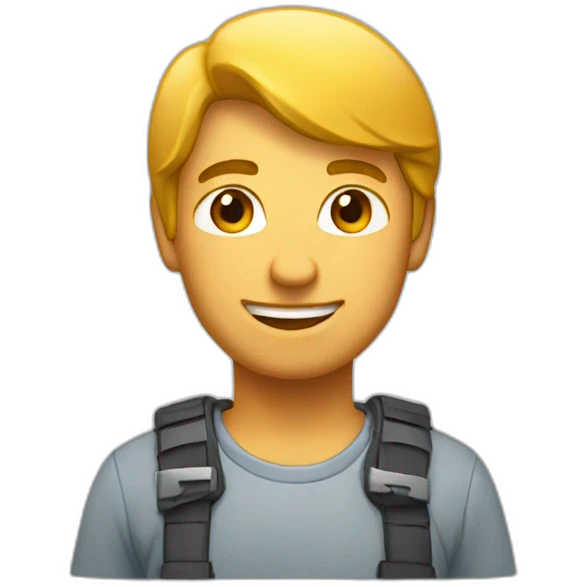 A slasheur emoji