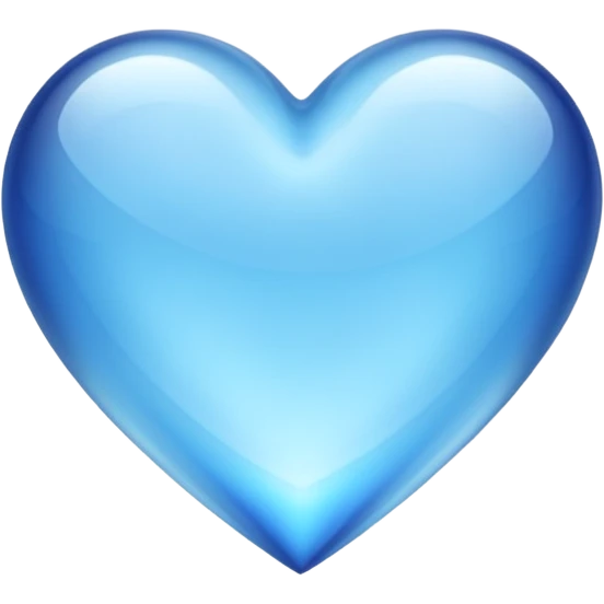 Crystal blue heart
 emoji