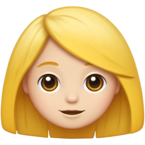 pelo con diferentes colores emoji