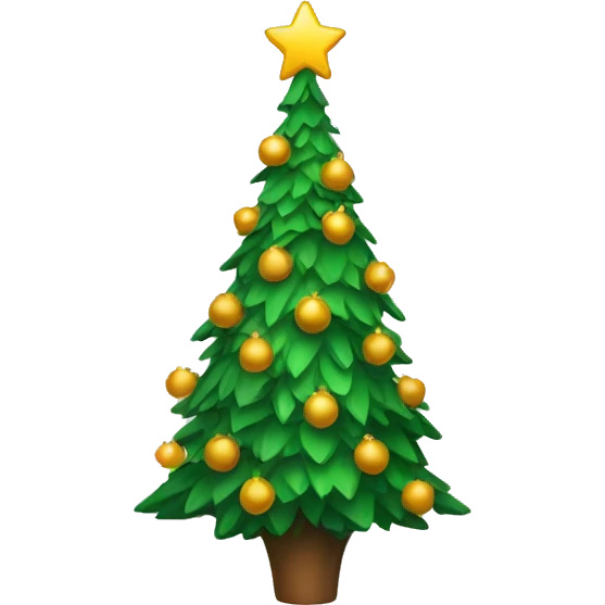Christmas tree emoji