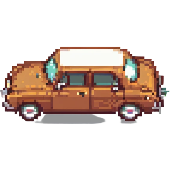 old fashioned car emoji