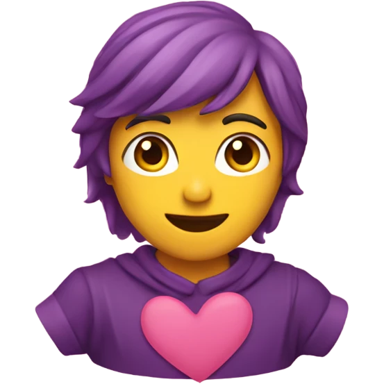 corazón flúor emoji