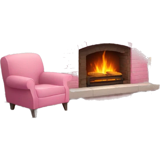 Winter Pink FirePlace emoji