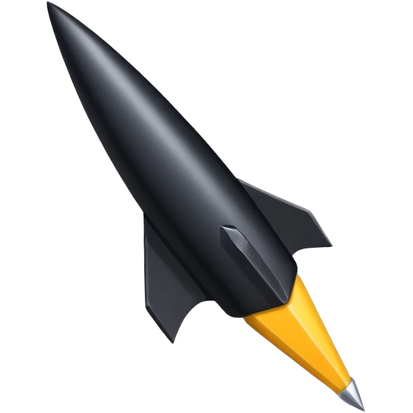 black dart emoji