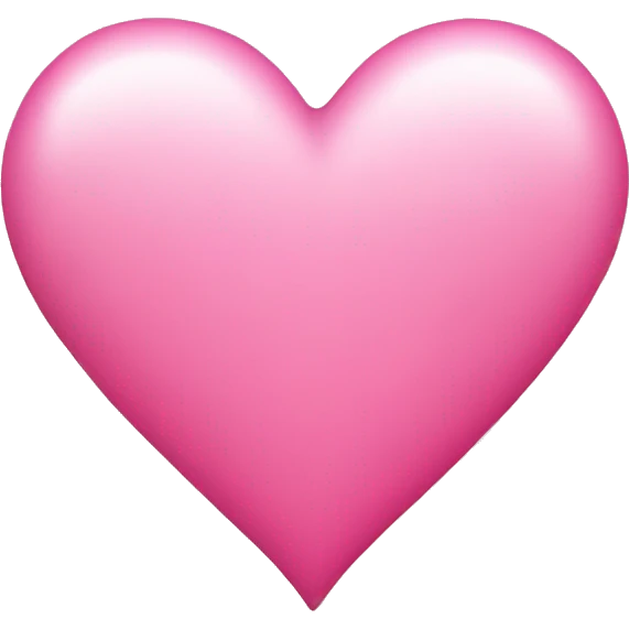 Pink heart emoji