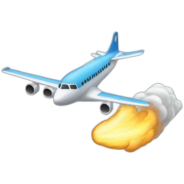 Avion boom emoji