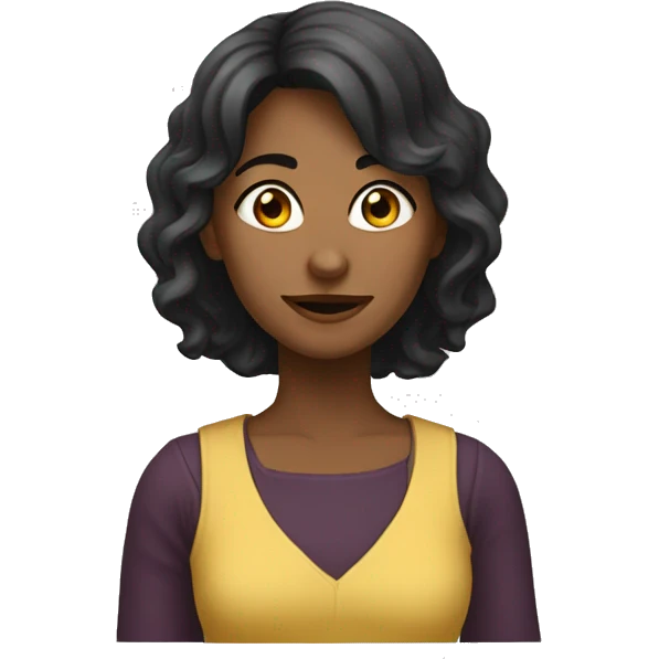 Девушка с веснушками  emoji