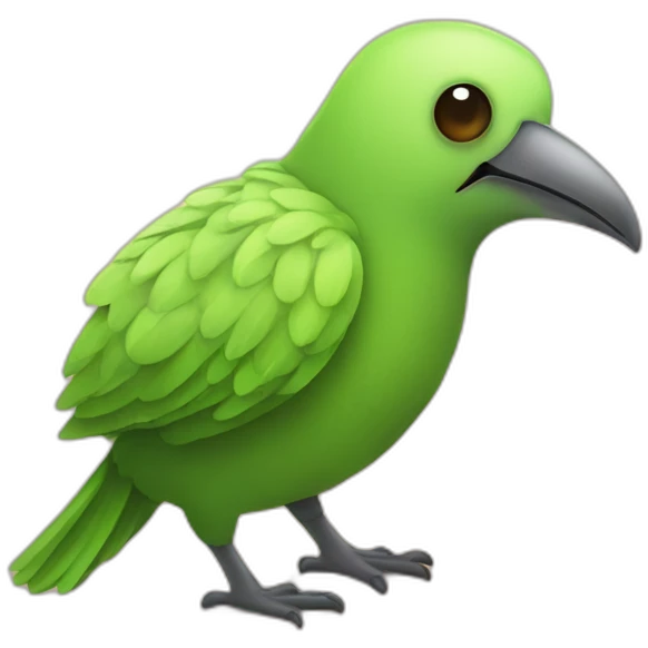 laser kiwi bird emoji