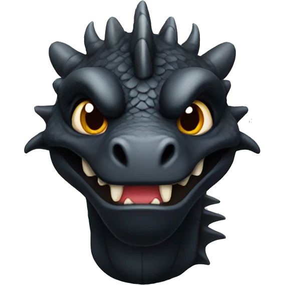 Black dragon  emoji