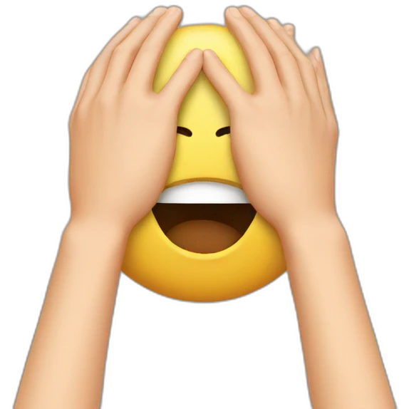 face palm emoji