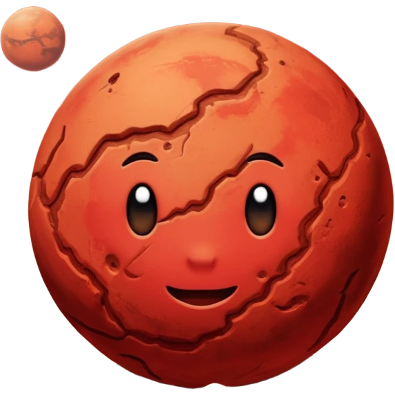 mars planet emoji