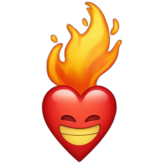 heart-flame emoji