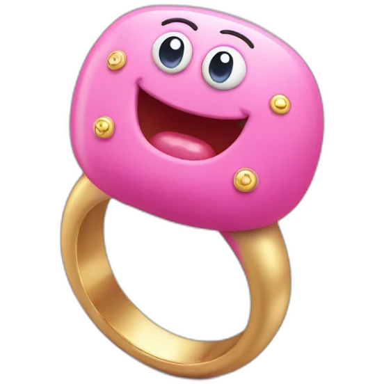 Mr blobby ate my ring emoji