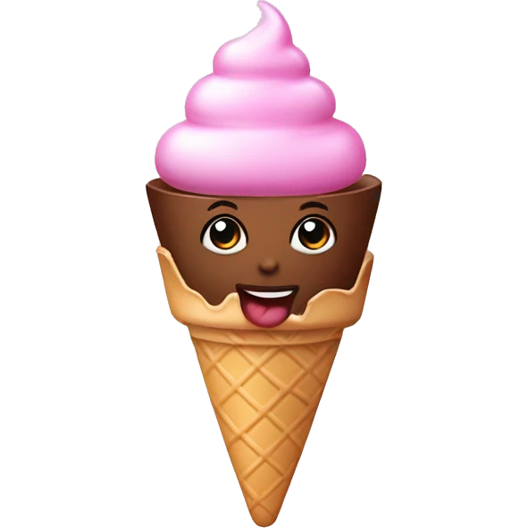 Parfum with ice cream  emoji