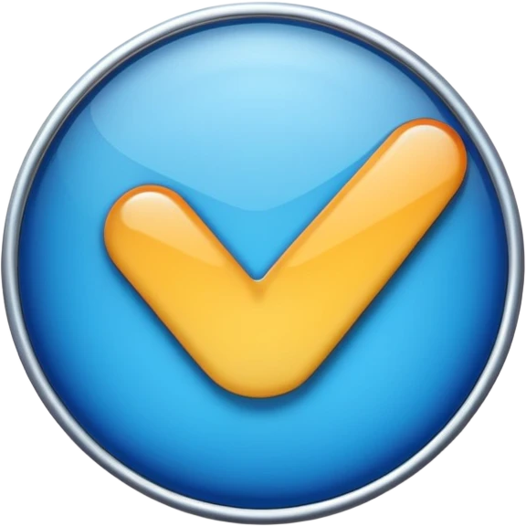 Make me a Instagram blue tick emoji full realistic more like genuine verified badge emoji