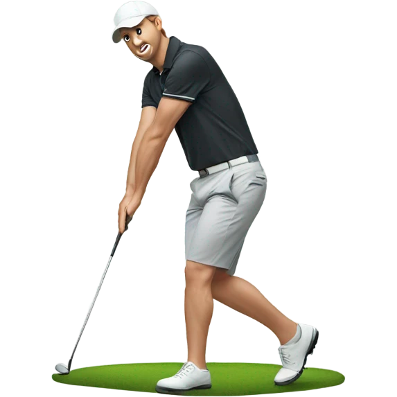 alex leichter playing golf  emoji