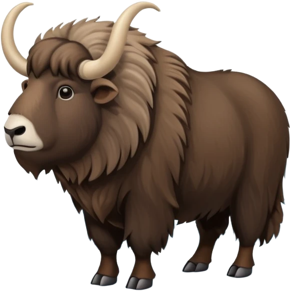 Muskox emoji