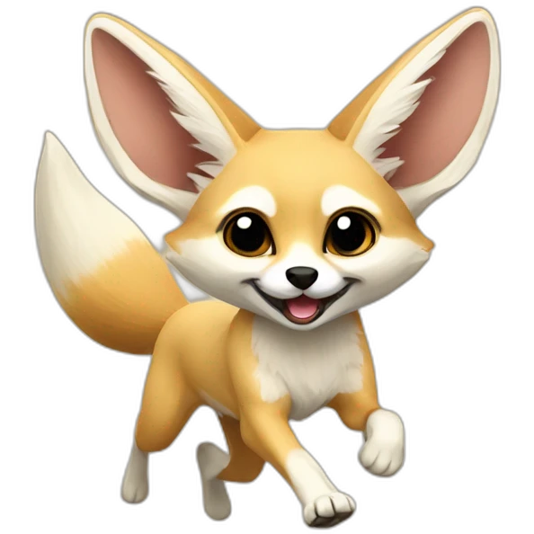 fennec-running emoji