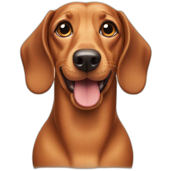 dachshund emoji
