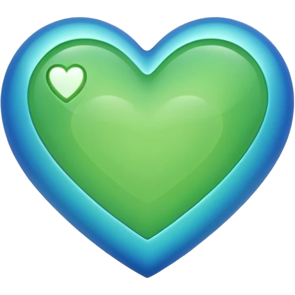  میخام برام اموجی قلب سبز ابی ترکیبشون تو ی ایموجی emoji