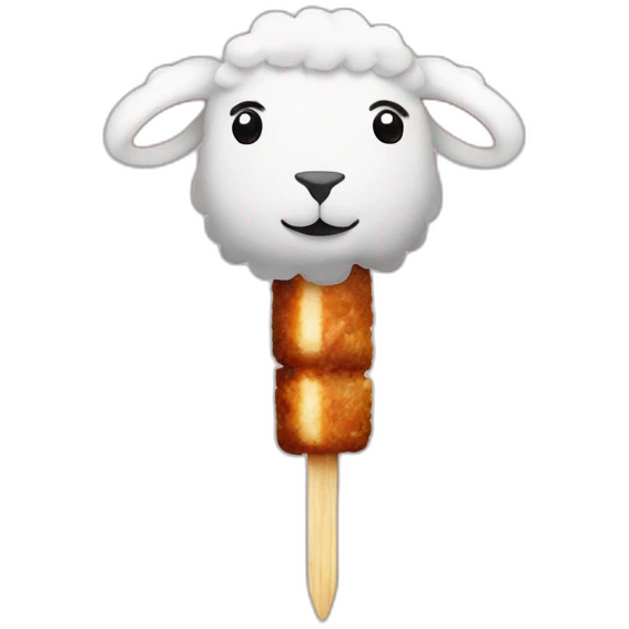 Lamb skewers  No vegetables emoji