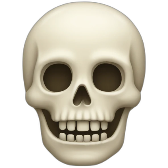 Squelette emoji