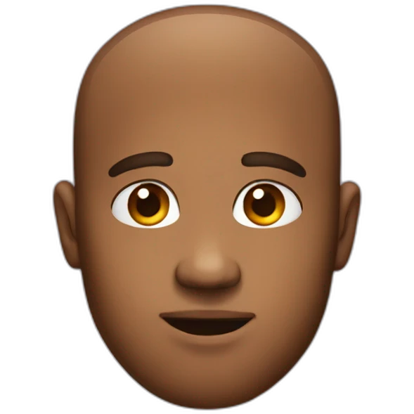 big head emoji