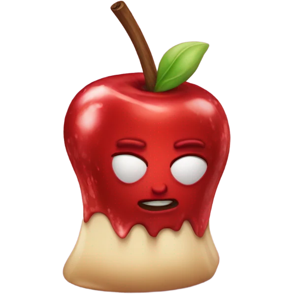 Candy apple  emoji