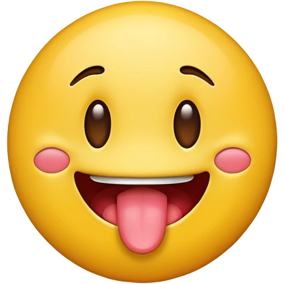 tongue out emoji  emoji