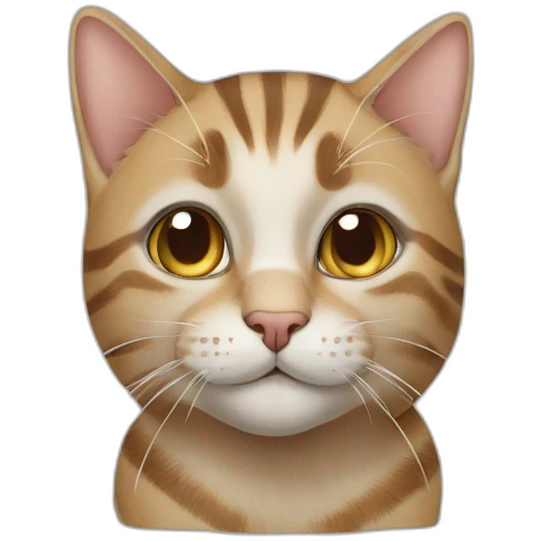 Tabby cat emoji