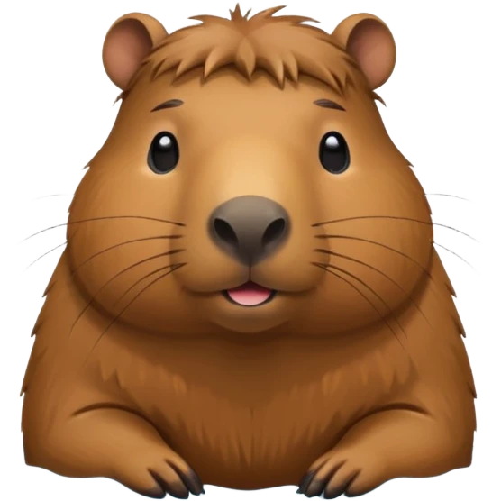 Capybara emoji