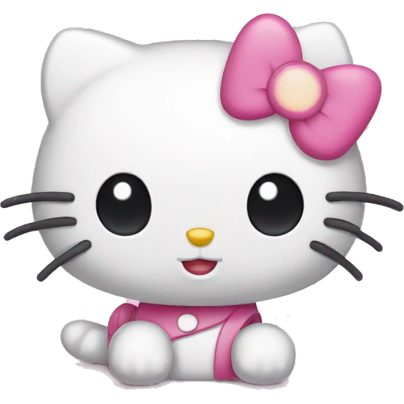 Hello kitty emoji