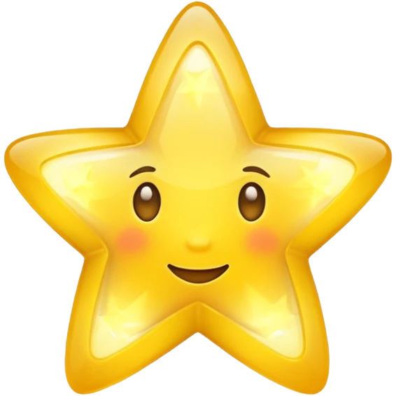 Aesthetic star emoji