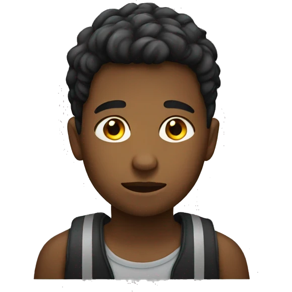 Boy side eying emoji