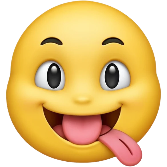 Emoji sacando la lengua emoji