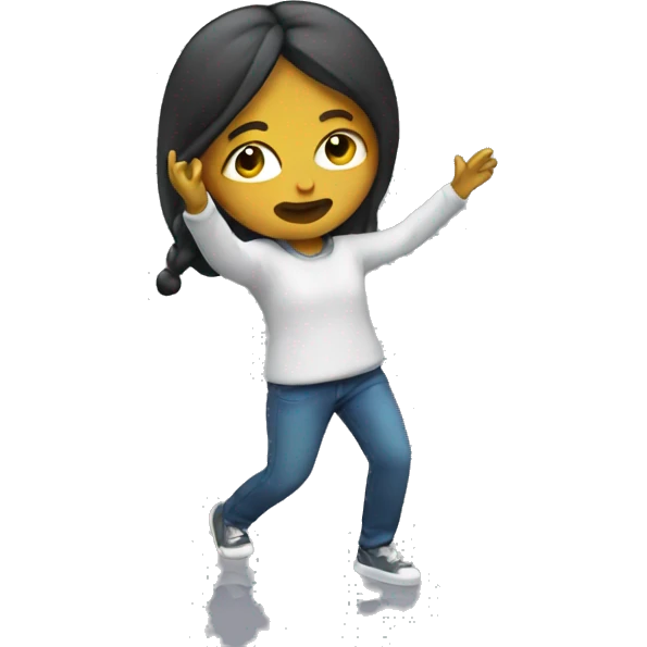 Dab girl emoji