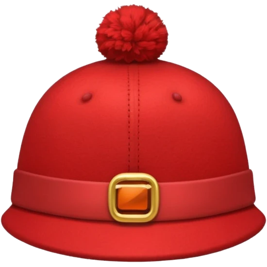  A only red hat emoji