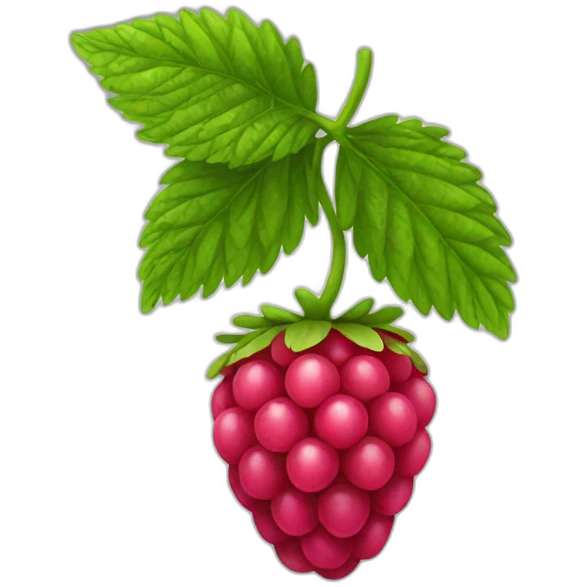 Raspberry emoji