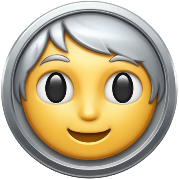 silver coin emoji