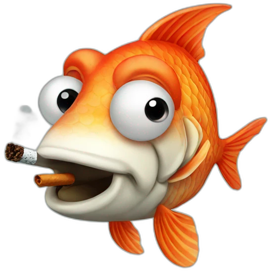 smoking fish emoji
