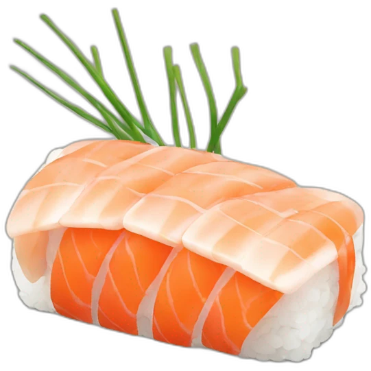 sushi with shrimp emoji