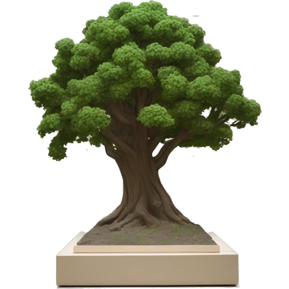 art musuem with tree emoji