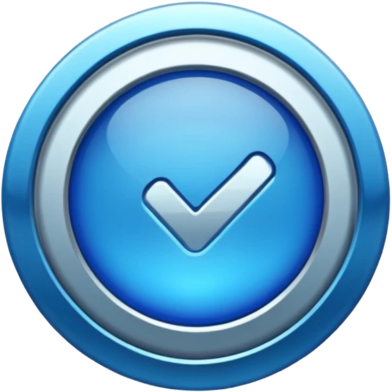 Verification badge emoji