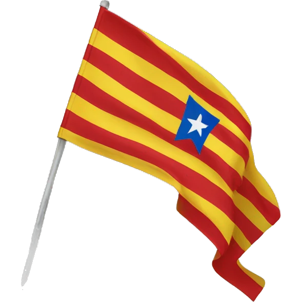 Flag of Catalunya emoji