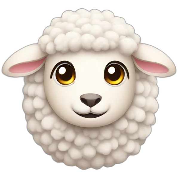 sheep cute emoji