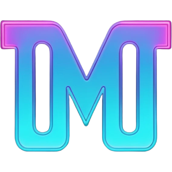 futuristic minimalistic emoji icon, letters "N" formed by three glowing digital lines representing Storm, Atom and NoizeGames, neon purple (#8B5CF6) and cyan (#00E0FF) on dark background, modern tech style, 1:1 aspect ratio emoji
