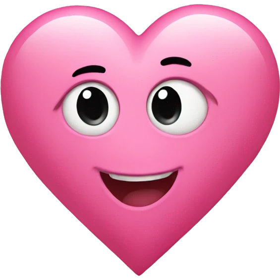 Pink heart emoji